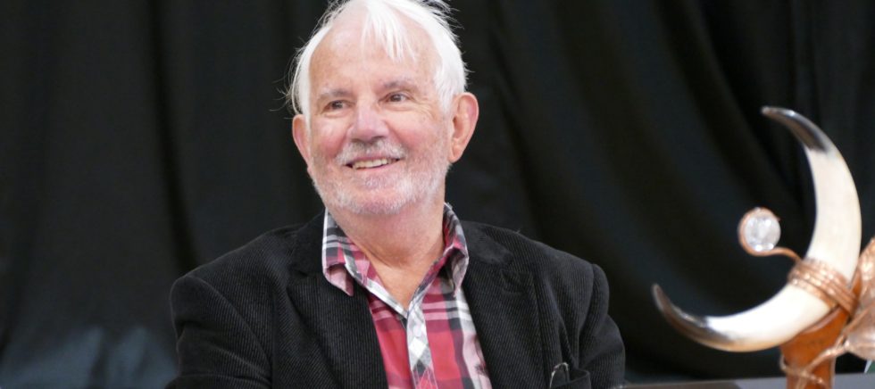 David Wright smiles at the 2017 AGM ion Aucland